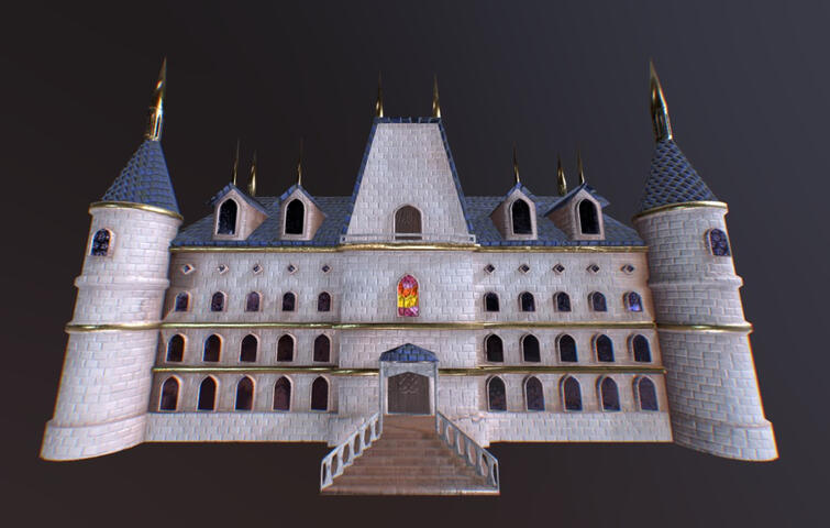 Neogothic Castle