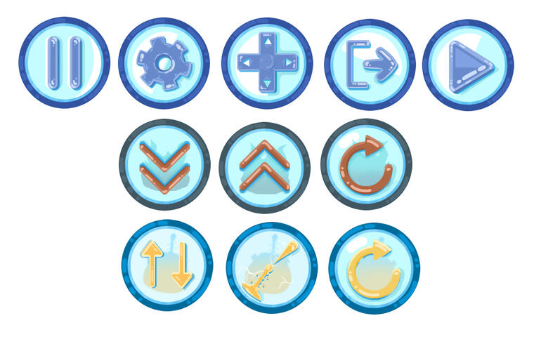 Game Icons (Upon Slimes)